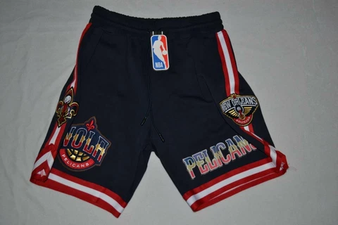 PRO STANDARD NEW ORLEANS PELICANS  LOGO NAVY BLUE  MENS SHORTS ALL SIZES NEW Cover