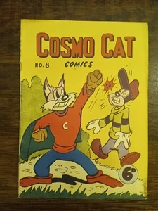 COSMO CAT COMICS NO. 8, AUSTRALIAN GOLDEN AGE COMIC - SYDNEY (1947) - Picture 1 of 6