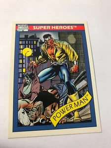 Powerman #12: Marvel Universe Serie 1 Karte; 1990 Impel; Luke Cage - Bild 1 von 6