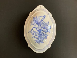 Rare Spode Blue Room Lily Design Jelly Mould Vintage Made In England - Picture 1 of 10