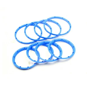 Juego completo de 8 piezas de anillos de buje de rueda azul en EE. UU. para 1/5 HPI KM BAJA 5B SS - Imagen 1 de 1