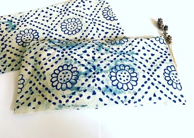 Organic Cotton Aromatherapy Eye Pillow For Yoga And Relaxation - Image 1 of 4