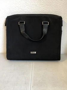 TUMI SCHWARZ NYLON COMPUTER LAPTOP BESCHREIFUNGSTASCHE GRIFFE TABLET SCHUTZ SLIM J581 - Bild 1 von 15