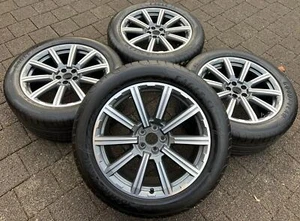 4 ORIGINAL 20" ALU SOMMERRÄDER AUDI Q7 4M 4M0601025AD 285/45R20 112Y FREIHAUS - Bild 1 von 11