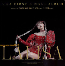 BLACKPINK LISA Album Autographed solo LALISA Autographs Gift