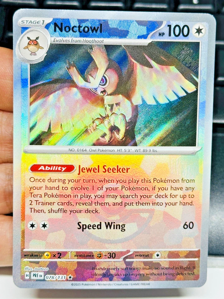 Pokemon SV Prismatic Evolutions Pokeball & Master Ball Reverse 1-131 You PICK! - Image 1 of 1