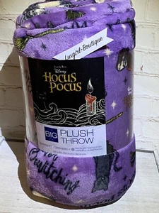 The Big One Hocus Pocus Plush Throw Blanket 5x6 feet NEW Khols/Disney - Picture 1 of 6