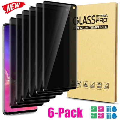 Protector de Pantalla de Privacidad Vidrio Templado 3D para Samsung Galaxy S10 Note10+ 5G S24 Foto 1 de 4