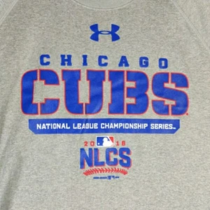 Camisa Under Armour Para Hombre Gris Medio Chicago Cubs 2018 NCLS Ropa Deportiva - Imagen 1 de 9