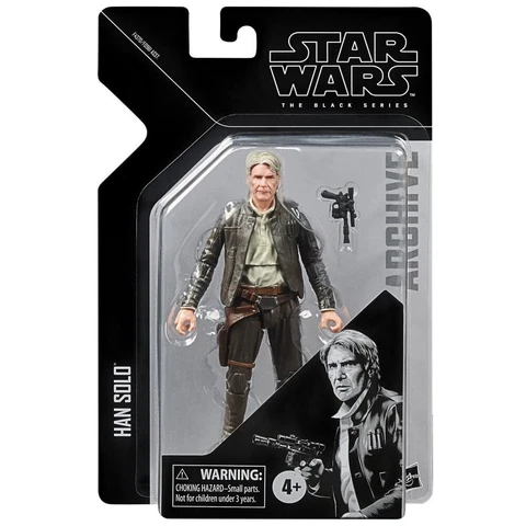 Han Solo - Star Wars Black Series Archive 6" Figure - Force Awakens - NEW Cover