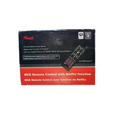 Rosewill RHRC-11002 New-open Box Remote Windows MCE Netflix Function Media - Image 1 of 4