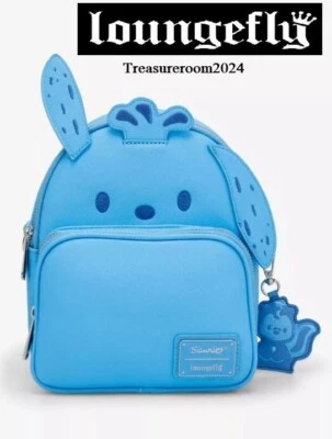 LOUNGEFLY Sanrio Pochacco синий тон трансформируемый мини рюкзак новый! - Изображение 1 из 4