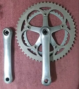 Vintage Shimano 105 FC-1050 Crank Set 170 mm Double 54/42 - Picture 1 of 8