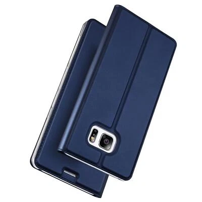 COOLGADGET Flip Case Für Samsung Galaxy S7 Edge Schutz Hülle Handy Tasche Klapphülle Slim
