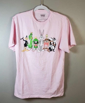 Camiseta Looney Tunes Personagens Dupla Face Adulto Pequena S Taz Buggs Coelho Etc - Imagem 1 de 4