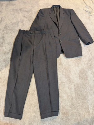 Traje de hombre VERSINI carbón 2 piezas 100 % lana chaqueta R42  Foto 1 de 4