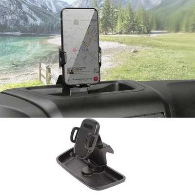 Center Dash Mount Phone Holder Storage Box for Jeep Wrangler JK 11-18Accessories Foto 1 de 4