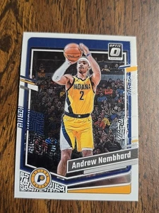Andrew Nembhard 2023-24 Donruss Optic Indiana Pacers #3 - Foto 1 di 2