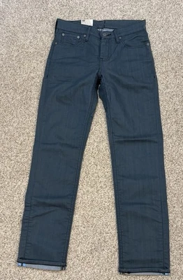 Levi’s 511 Commuter NUEVO 29 X 30 Azul Teal Elastizado Jeans Calce Ajustado Pierna Cónica Nuevo con Etiquetas Foto 1 de 4