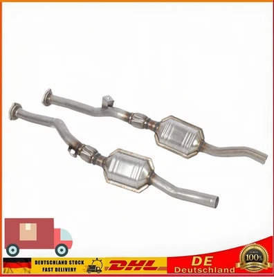 For Audi A4 A6 C5 2.4 (1997-2001) Catalytic Converter Left+Right Cat OE 4B0253057JX - Image 1 of 4