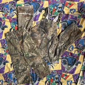 Kids Camo Overalls Cargo Pants Lot of 2 - Picture 1 of 6