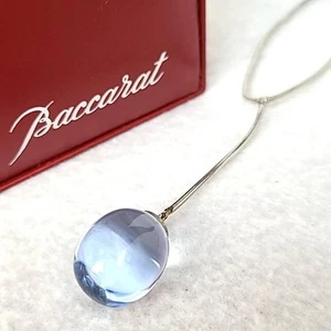 Collar Colgante Baccarat Tantation en Cristal Azul Accesorios de Moda D509 - Imagen 1 de 10
