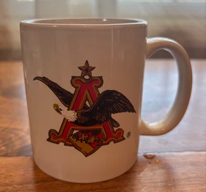 Anheuser Busch Eagle Logo Coffee Mug Cup 3 3/4" Tall Official Product - Picture 1 of 6