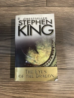 The Eyes Of The Dragon Stephen King Paperback Autographed Foto 1 de 4