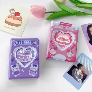 Cream Cake Photo Album 3 Inch Star Chasing Album Cute Photo Card Holder - Picture 1 of 11
