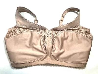 NWOT Glamorise Women's 38J Full Figure MagicLift Wirefree Support Bra 1001 Cafe - Image 1 of 4