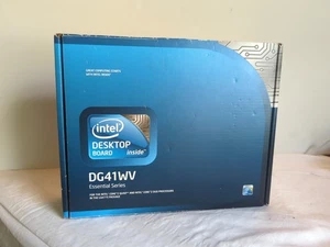 Intel Desktop DG41WV Motherboard Socket 775 System Board E90316-104 I/O Panel - Afbeelding 1 van 8