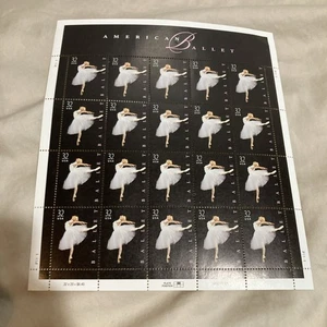 - American Ballet. Blatt 20 Stück. postfrisch 1997 - Bild 1 von 4
