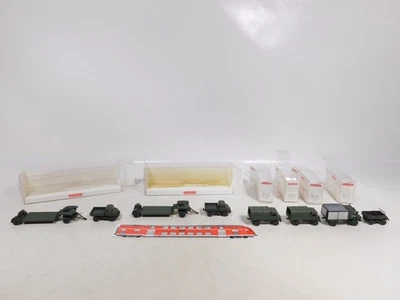Wiking 1:87 H0 6x Model Unimog German Military Bw 695 404 S 696 Mint + Box # - Image 1 of 4