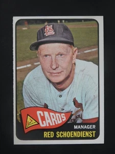 1965 Topps Baseballkarte #556 Red Schoendienst (EX-MT/NM) - Bild 1 von 2