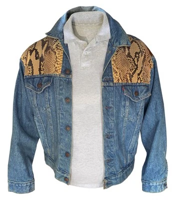 Chaqueta vaquera/cuero vintage Levi Strauss años 70. Rara vez encontrado. Coleccionable  Foto 1 de 4