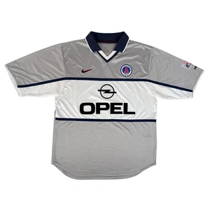 PSG 1999/00 NIKE Away Football Shirt M Paris Saint Germain Soccer Jersey - Picture 1 of 14