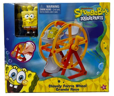 SpongeBob SquarePants Playset Glovely Ferris Wheel w/SpongeBob Figure 2025 NEW - Image 1 of 4
