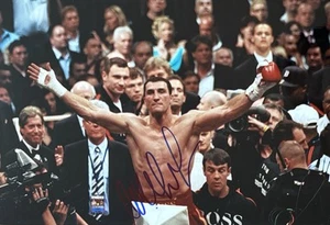 Wladimir Klitschko signiert Box Olympia Foto Unterschrift Autogramm signed (40) - Bild 1 von 3
