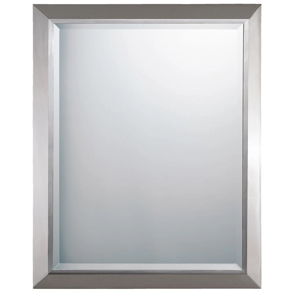 Espejo con marco biselado rectangular cromado Kichler 41011 Signature Foto 1 de 4