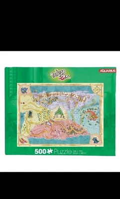 AQUARIUS - The Wizard of Oz Map 500 Piece Jigsaw Puzzle - Image 1 of 4