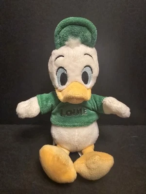 Juguete de peluche raro de 6" de pato Louie de Disney Store Foto 1 de 4