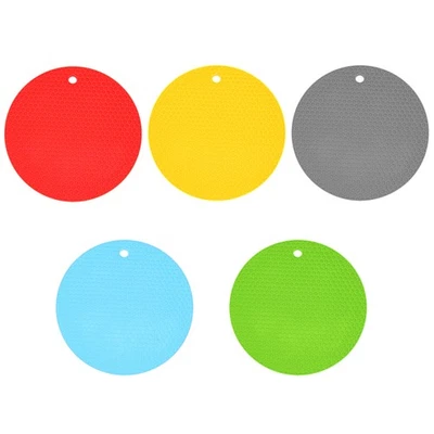 Tischmatte Silikon -Placematen Hitzebeständiger Isolationskissen Tisch - Bild 1 von 4