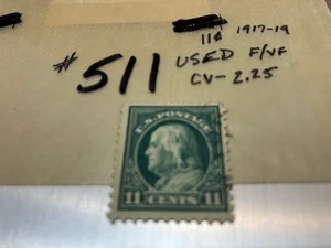us stamps 1901-now used SC#511 CV-2.25 - Picture 1 of 2