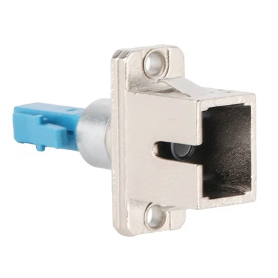 Adaptador de fibra conector acoplador óptico LC macho a SC hembra industrial Foto 1 de 4