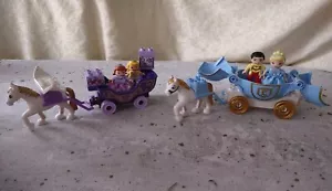 Lego DUPLO Lot Of 2 Disney Princesses Carriage Cinderella & Sofia The First ++ - Picture 1 of 3