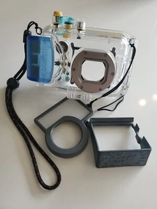 Étui étanche pour appareil photo numérique Canon WP-DC80 sous l'eau #G255 - Photo 1 sur 8