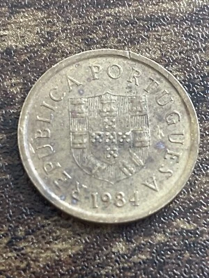 1984 Portugal 1 Escudo - Beautiful Coin - TB1219* - Image 1 of 2