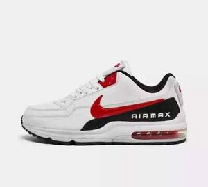 Nike Air Max LTD 3  Men's Shoes White Red Black Sz9 BV1171 100 - Picture 1 of 5