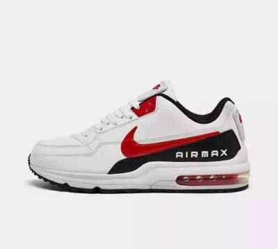 Nike Air Max LTD 3  Men's Shoes White Red Black Sz9 BV1171 100 - Image 1 of 4