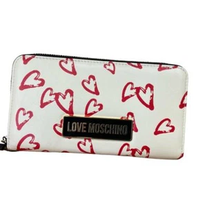 LOVE MOSCHINO PORTAFOGLI DONNA Con 2 DIVISORI CHIUSO da ZIP 8 CARD CREDIT JC5700 - Imagen 1 de 4